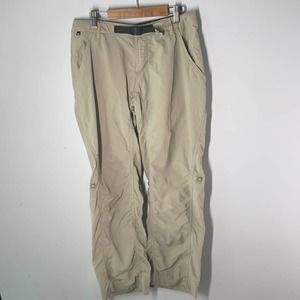 Outdoor research khaki nylon hiking pants